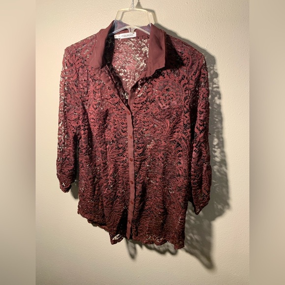 Maurices lace top - Women's plus size 0 - Picture 1 of 7